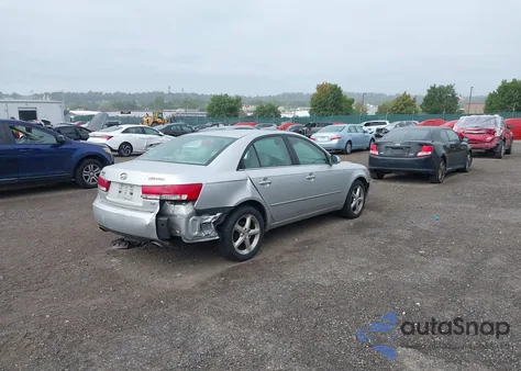 2007 Hyundai Sonata Limited/Se V6 from USA, damaged, VIN 5NPEU46F77H207320